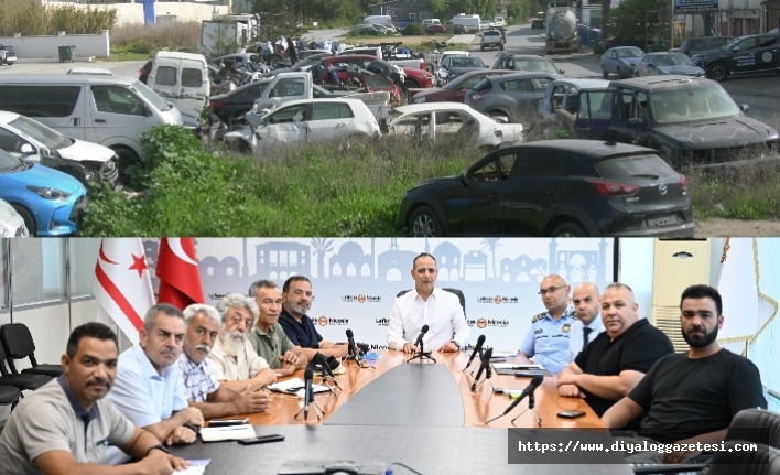 Araçlar belediye tarafından kaldırılacak