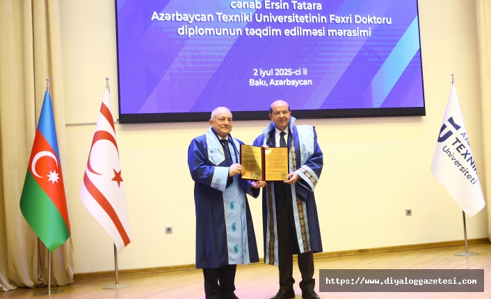 Fahri doktora  ünvanı verildi