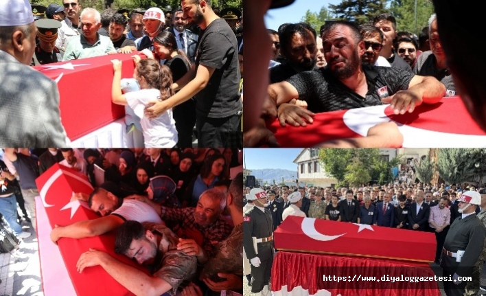 Gözyaşları sel oldu