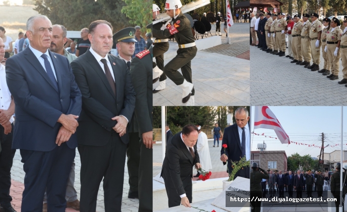 Kahramanlar anıldı