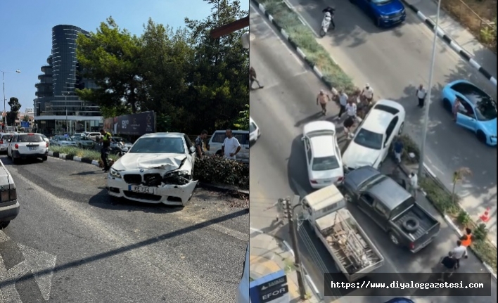 Trafik kilitlendi