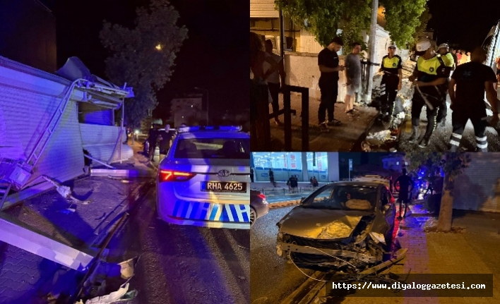 Ortalığı dağıttı