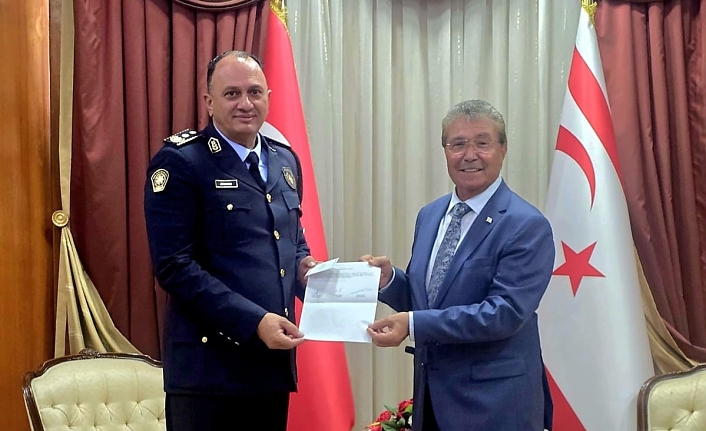 Yeni görevinde başarı diledi