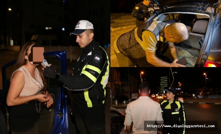 30 araç trafikten men edildi