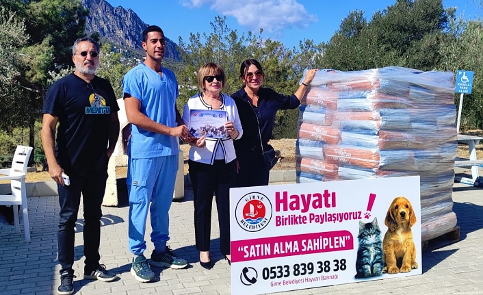 Merit’ten hayvan barınağına anlamlı katkı