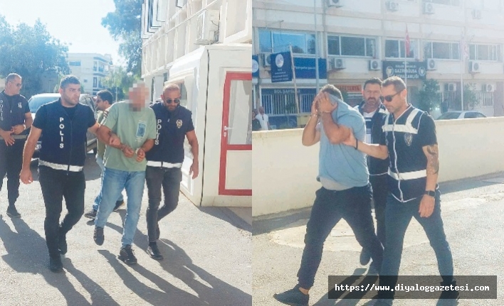 Polise konuştu