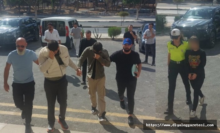 Üç kişi tutuklandı