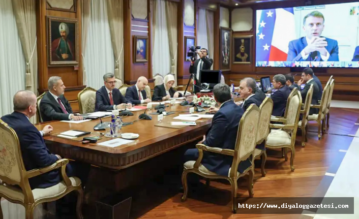 Barış çabaları ele alındı