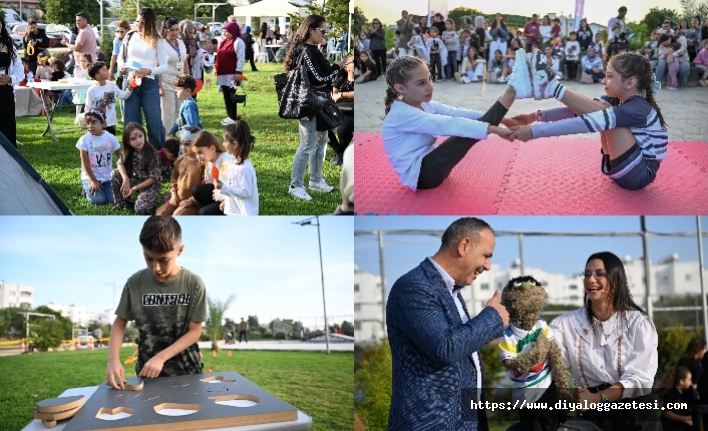 Çocuklar festivalle coştu