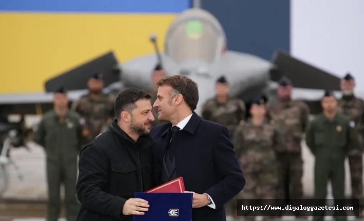 Macron ile Zelenski anlaştı