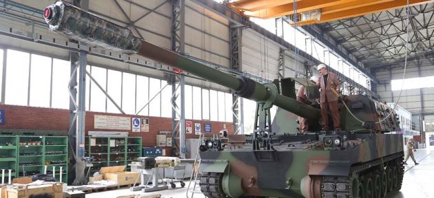 40 kilometre uzaklıktaki hedefleri nokta atışıyla imha edebilen ‘Fırtına obüsleri’ tamamen yerli imalat