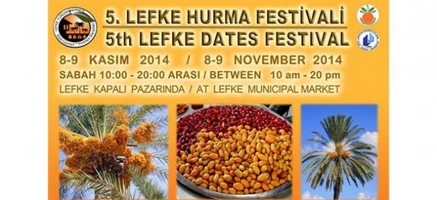 5. Lefke Hurma festivali hazırlıkları tamamlandı