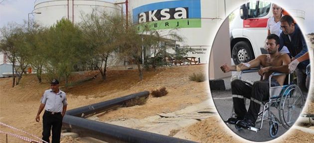 AKSA'da çıkan yangında 5 kişi yaralandı