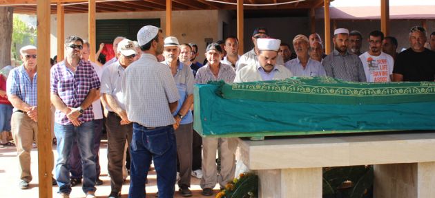 Aynı gün toprağa verildi