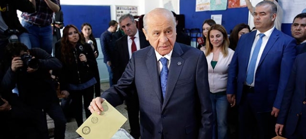 Bahçeli sonuçtan memnun