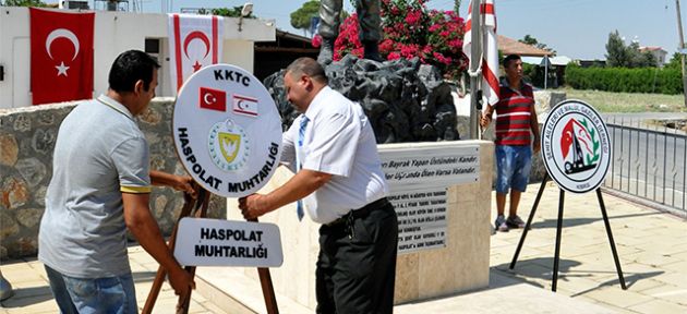 Barış harekâtının ikinci safhasında Haspolat’ta Şehit düşenler anıldı