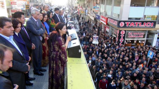 BDP'li Milletvekilleri Mardin'de 