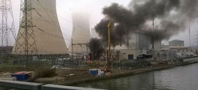 Belçika’nın Tihange nükleer santralinde yangın