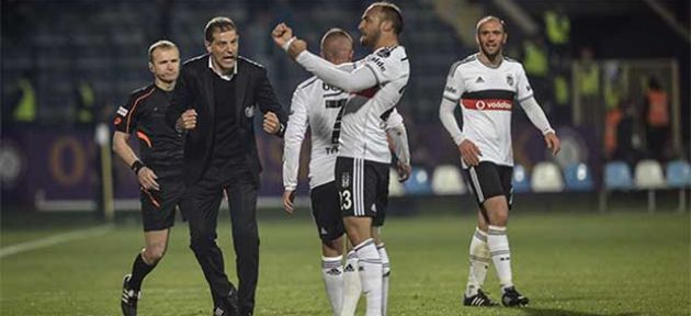 Beşiktaş Ankara'da mutlu
