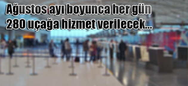 Bir haftada 320 bin turist