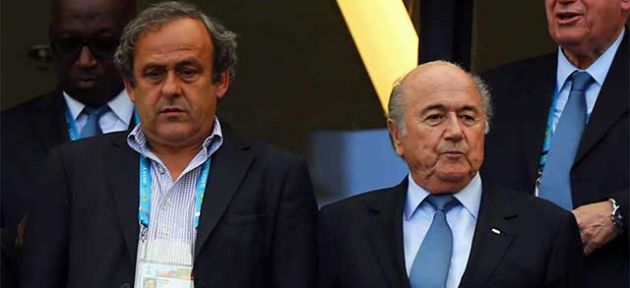 Blatter ve Platini'nin görevi askıya alındı