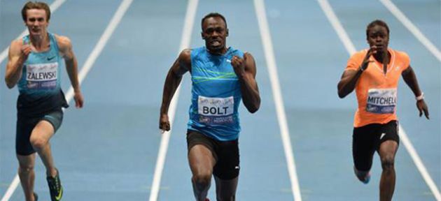 Bolt yine uçtu