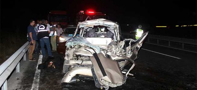 Bornova’da korkunç kaza