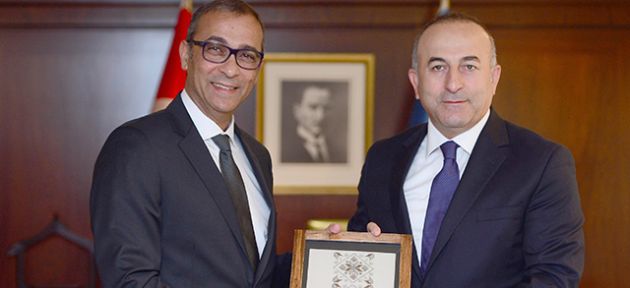 Çavuşoğlu ile Toros görüştü