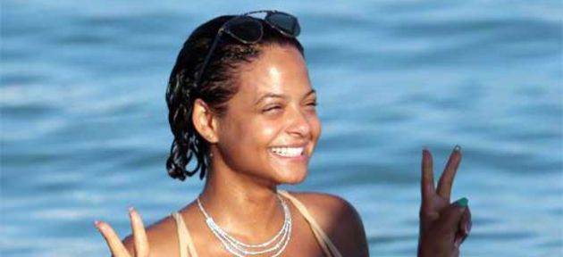 Christina Milian deniz keyfi