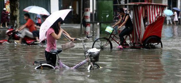 Çin’de tayfun nedeniyle ülkenin doğusunda 250 bin kişi tahliye edildi