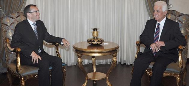 Cumhurbaşkanı Eroğlu, BM özel danışmanı EIDE ile görüştü
