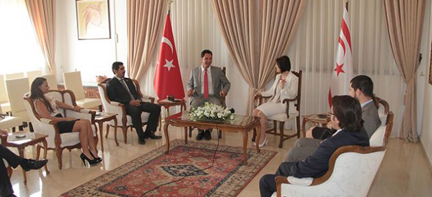 Cumhuriyet Meclisi Başkanı Siber, GİAD yeni Başkanı Tunalı ve Yönetim Kurulu Üyelerini kabul etti