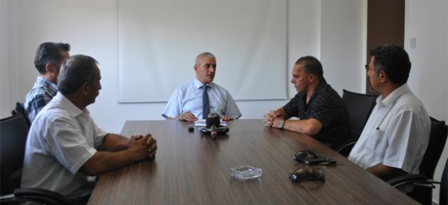 DP-UG genel sekreteri Taçoy, Bay-Sen heyetini kabul etti