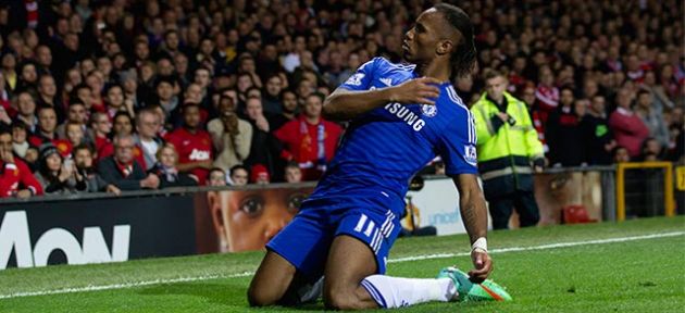 Drogba futboldan kopuyor 