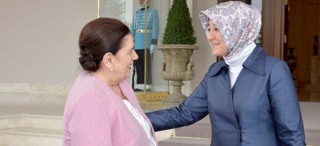 First Lady'ler Ankara’da buluştu