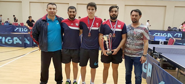 GAÜ masa tenisçileri Hırvatistan yolcusu