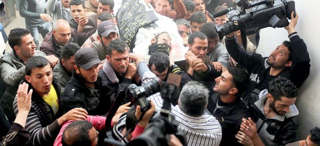 Gazze’de acı gün
