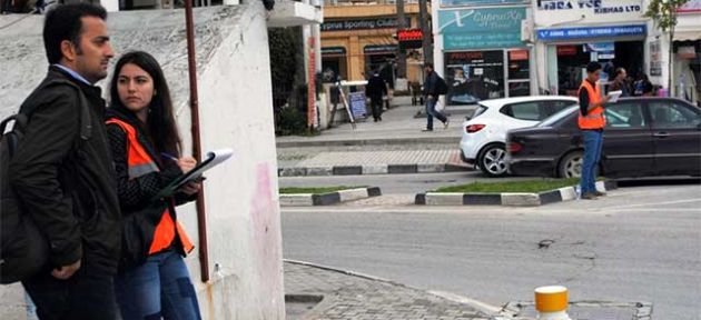 Girne Belediyesi, trafiği rahatlatmaya çalışıyor 