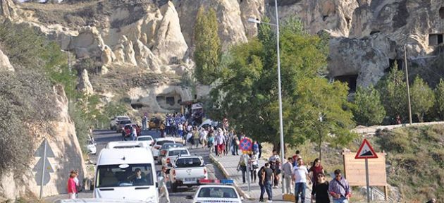 Göreme doldu taştı