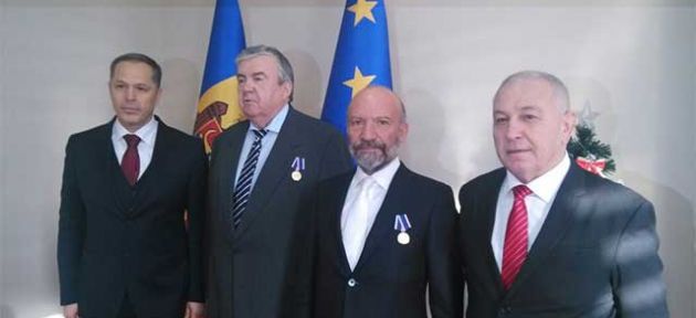 Günsel'e Gagauzya’da devlet nişanı verildi
