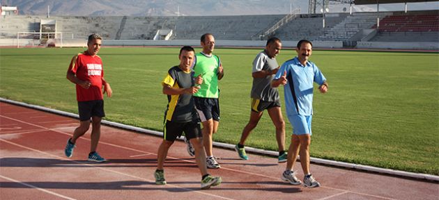 Hakemler atletik teste hazırlanıyor