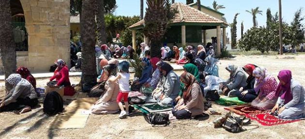 Hala Sultan Tekkesi'nde gönüller huzur doldu