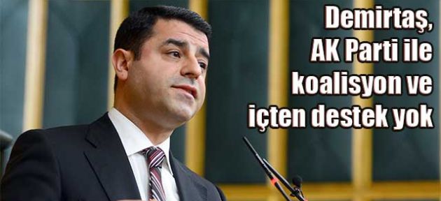 HDP’nin tavrı net