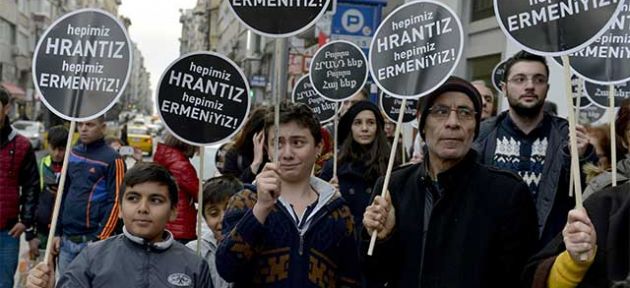 Hrant için yürüdüler