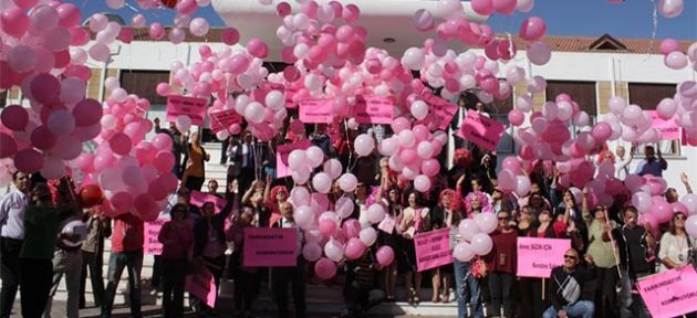 “pembe gün” yürüyüşü gerçekleştirildi