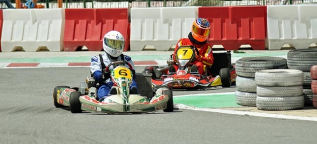 Karting de büyük çekişme yaşandı