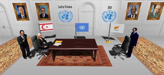 Kıbrıs müzakerelerinin bilgisayar oyunu yapıldı