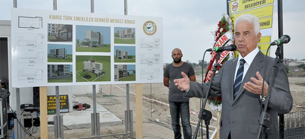 K.T. Emekliler Derneği’nin Yeni Merkez Binasının temeli atıldı