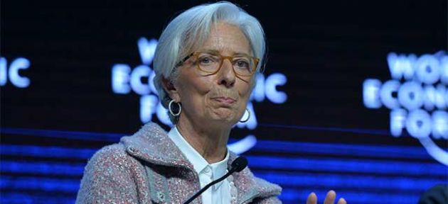 Lagarde sert çıktı