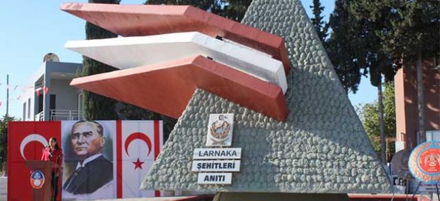 Larnaka şehitleri anıldı